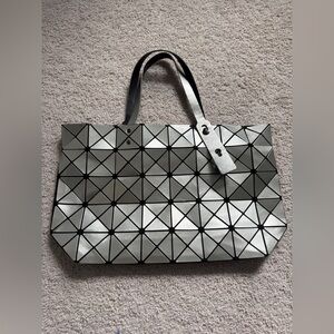 Amazing condition Bao Bao bag by Issey Miyake silver tote